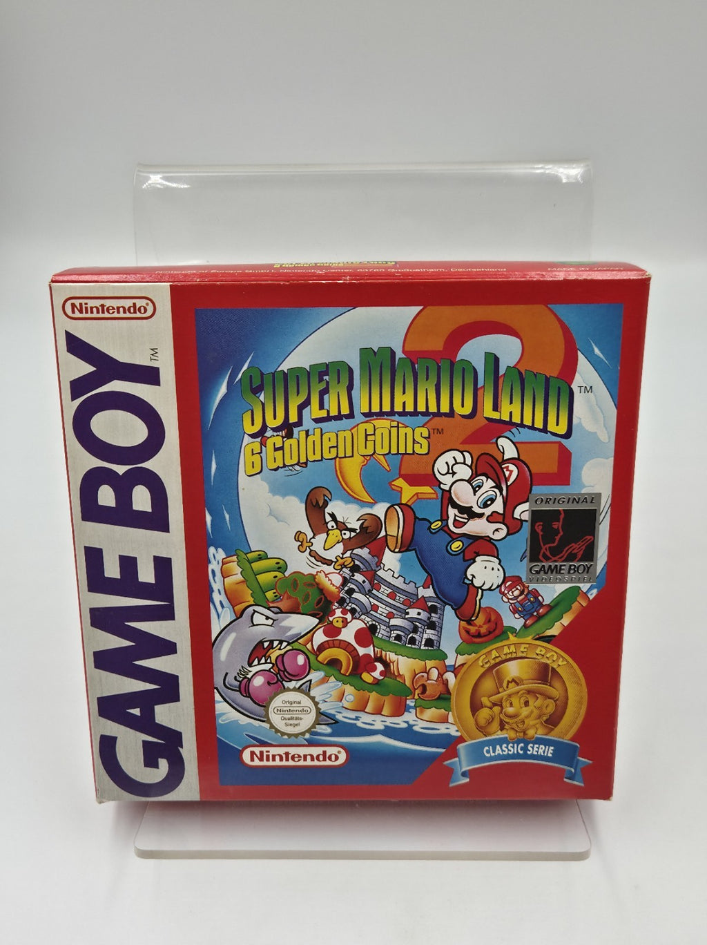 Nintendo Game Boy  Super Mario Land 2 : 6 Golden Coins mit OVP und Anleitung NOE