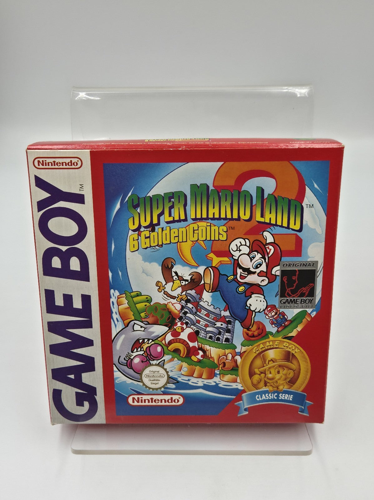Nintendo Game Boy  Super Mario Land 2 : 6 Golden Coins mit OVP und Anleitung NOE