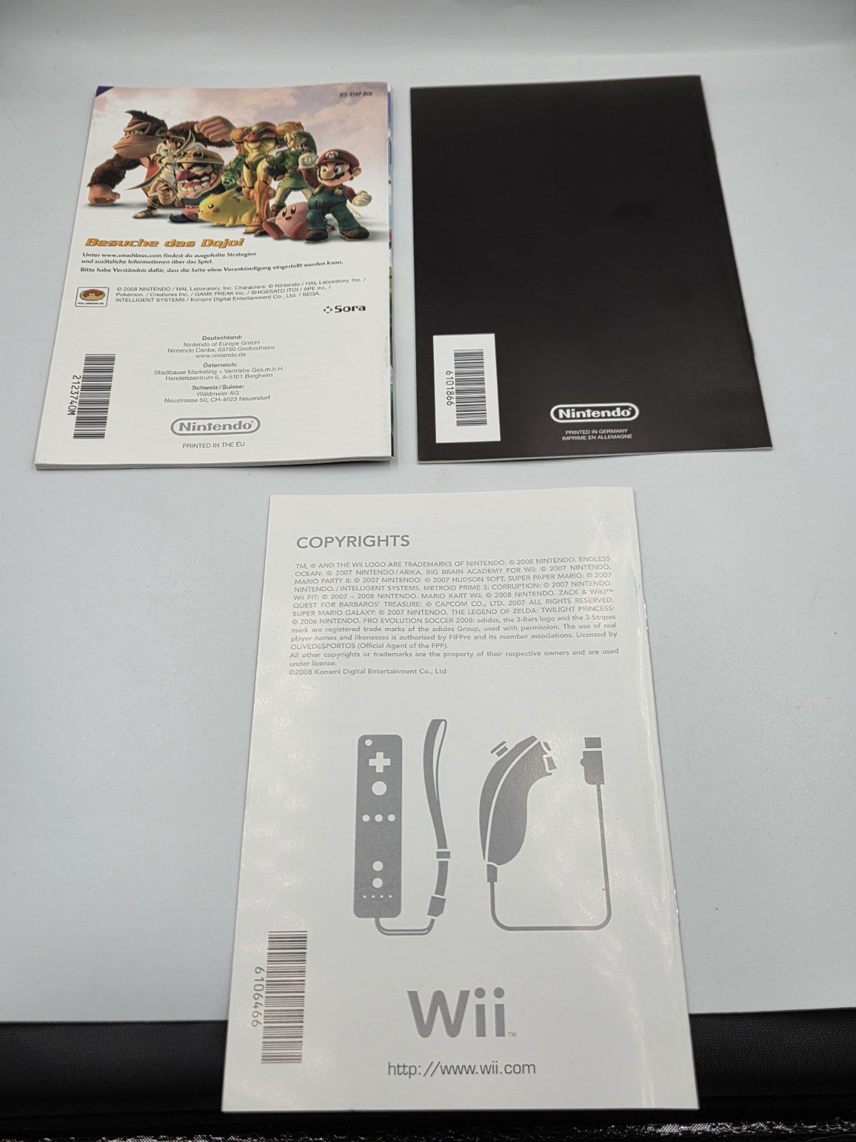 Nintendo Wii Spiel Super Smash Bros. Brawl mit OVP und Anleitung NOE