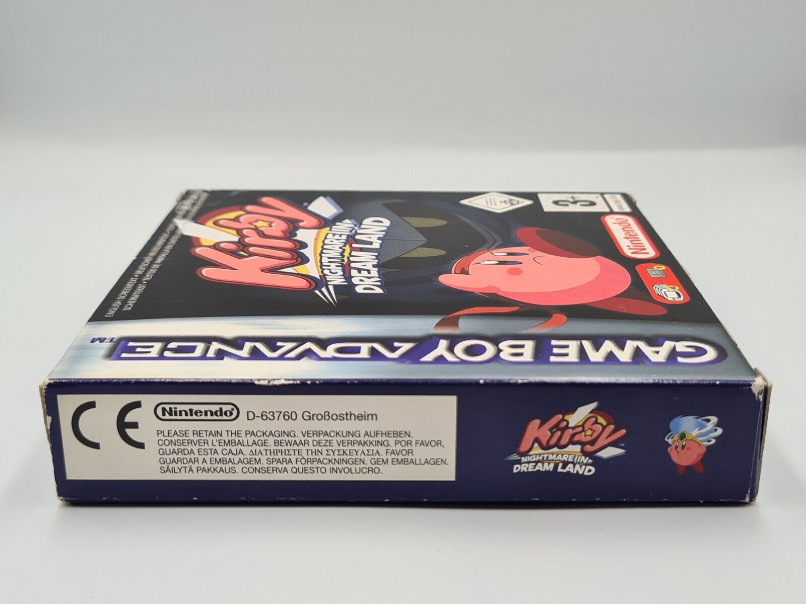 Nintendo Game Boy Advance Kirby Nightmare In Dream Land + OVP und Anleitung EUR - T-Retro-Games 