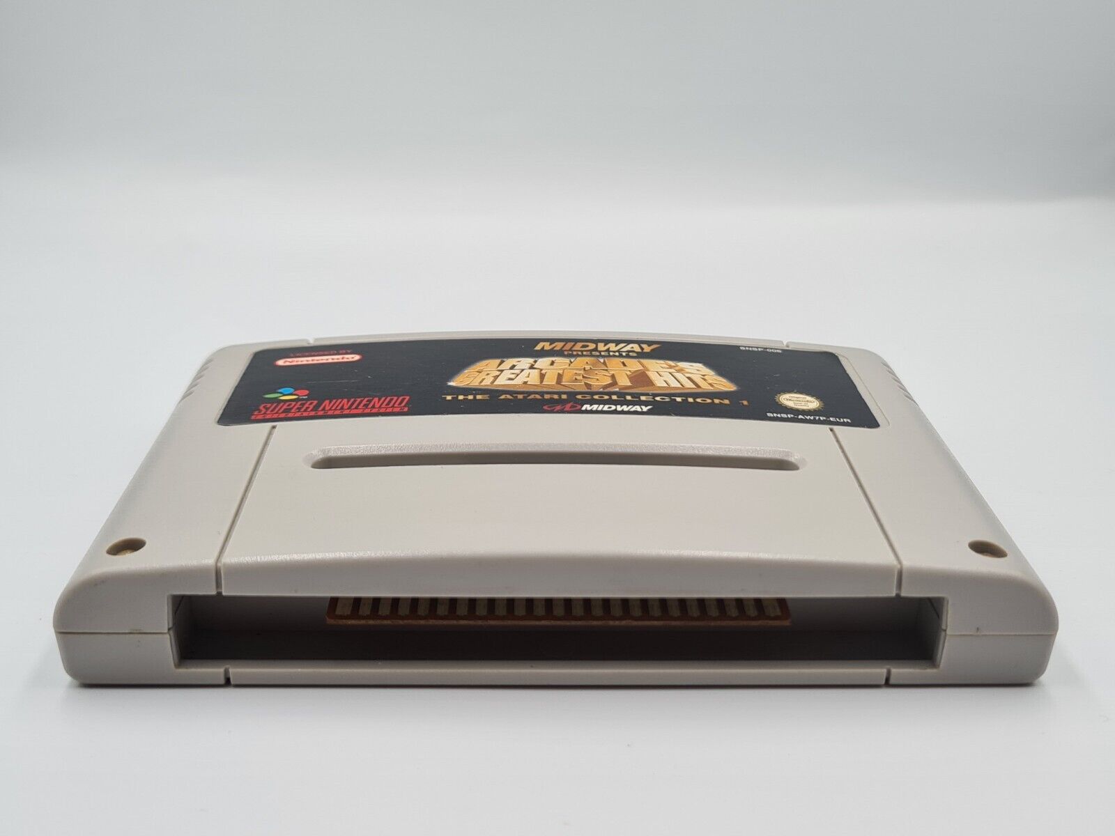 SNES Super Nintendo Midway Presents Arcade's Greatest Hits Modul EUR - T-Retro-Games 