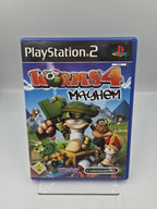 PS2 Playstation 2 Spiel Worms 4 Mayhem mit OVP und Anleitung Deutsch