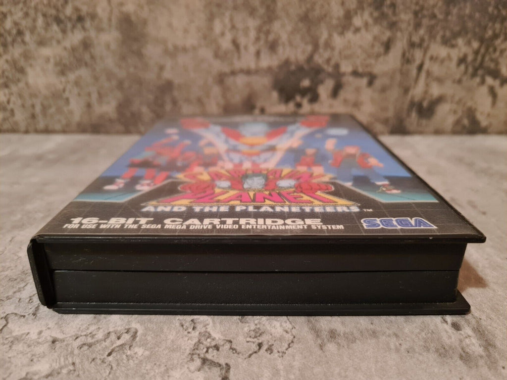 Sega Mega Drive Captain Planet and the Planeteers OVP+ Anleitung Multi Language - T-Retro-Games 