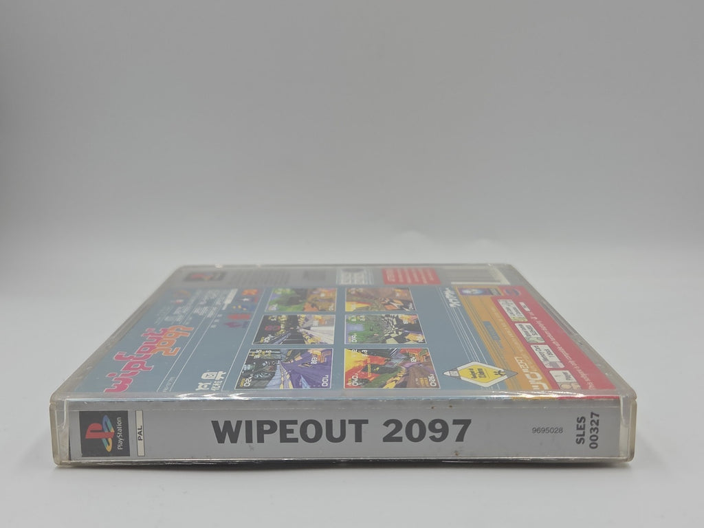 PS1 Playstation 1 Spiel wipEout 2097 mit OVP und Anleitung Multilingual