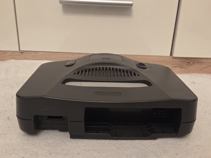 Nintendo 64 N64 Konsole Console Black Schwarz mit Controller + Kabeln