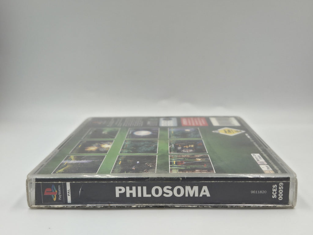 PS1 Playstation 1 Spiel Philosoma mit OVP und Anleitung Multilingual
