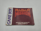 Nintendo Game Boy Classic Spiel Radar Mission mit OVP und Anleitung FAH