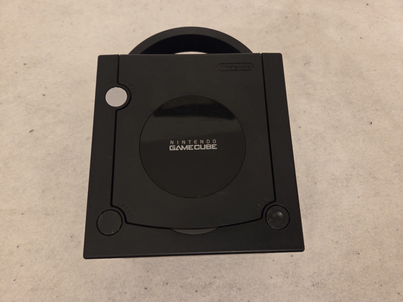 Nintendo GameCube Konsole Console Schwarz Black mit Controller + Kabeln OVP