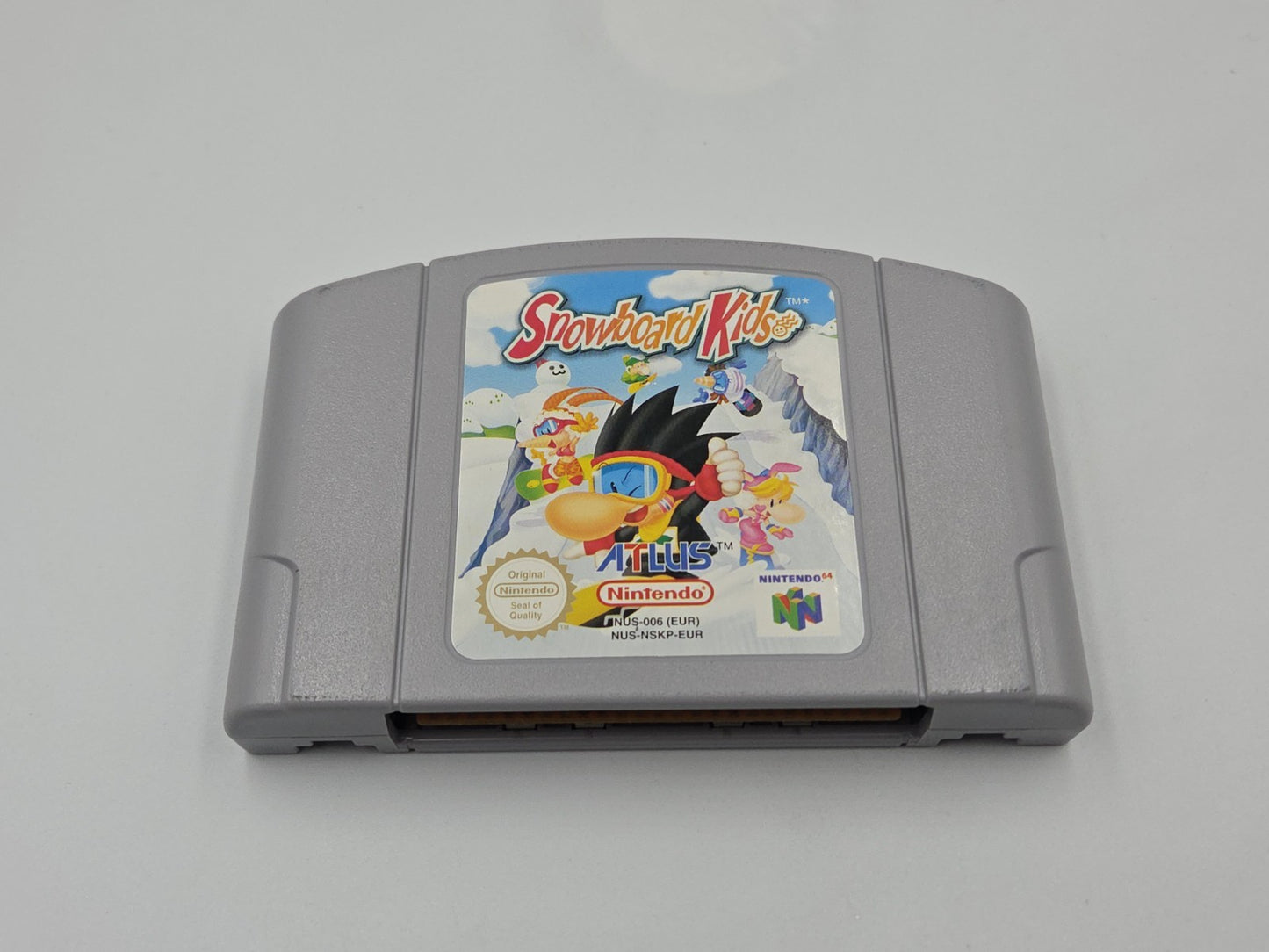 N64 Nintendo 64 Spiel Snowboard Kids mit OVP und Anleitung EUR