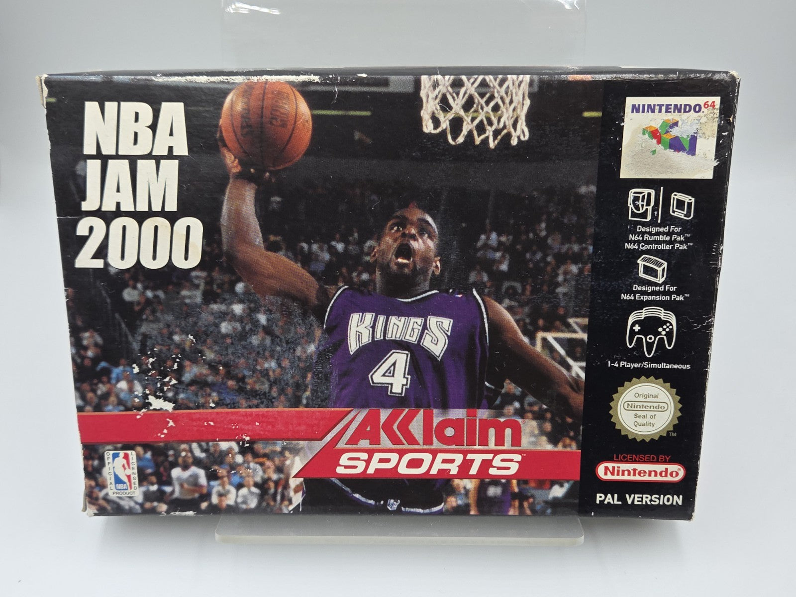 N64 Nintendo 64 Spiel NBA Jam 2000 mit OVP und Anleitung EUR