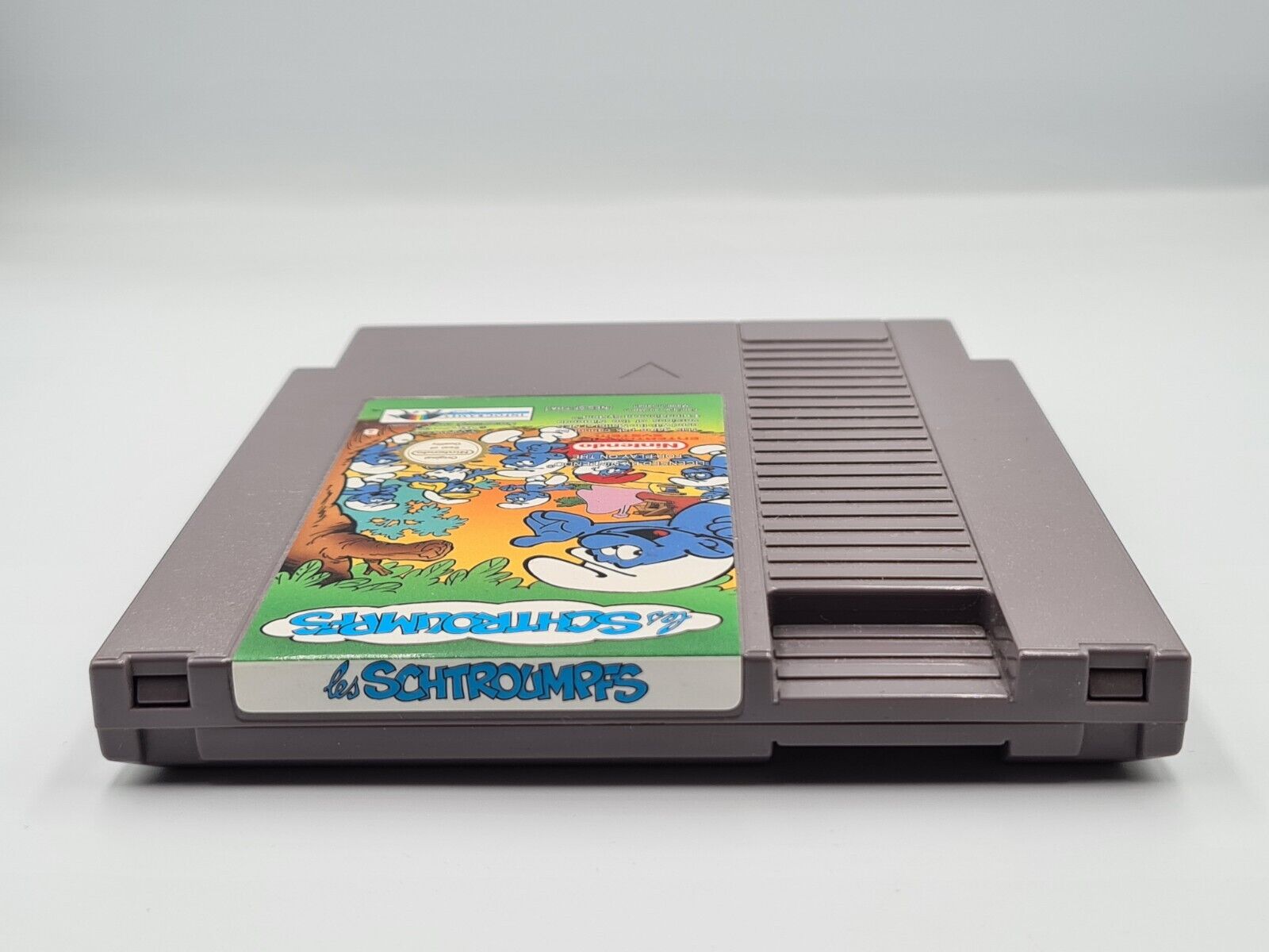 Nintendo NES Les Schtroumpfs Modul FRA - T-Retro-Games 