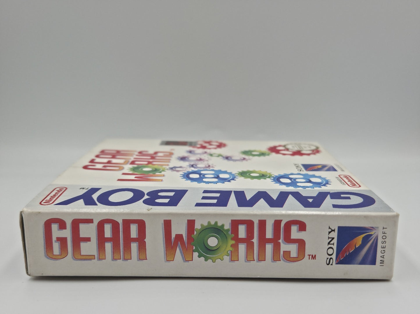 Nintendo Game Boy Classic Spiel Gear Works mit OVP und Anleitung UKV