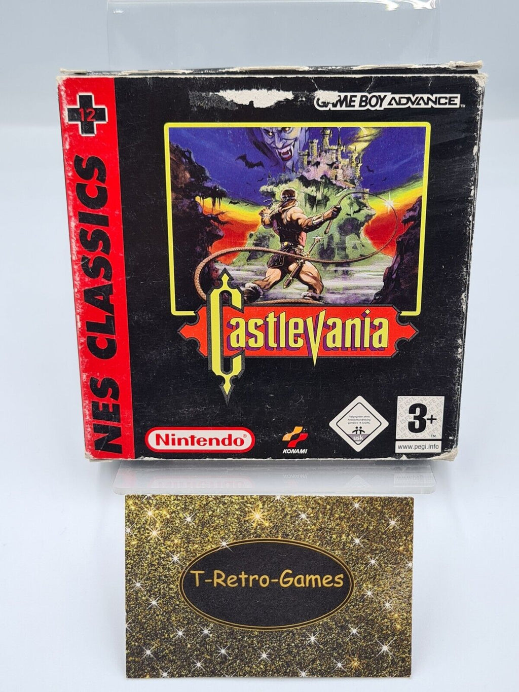 Nintendo Game Boy Advance NES Classics Castlevania mit OVP und Anleitung EUR - T-Retro-Games 