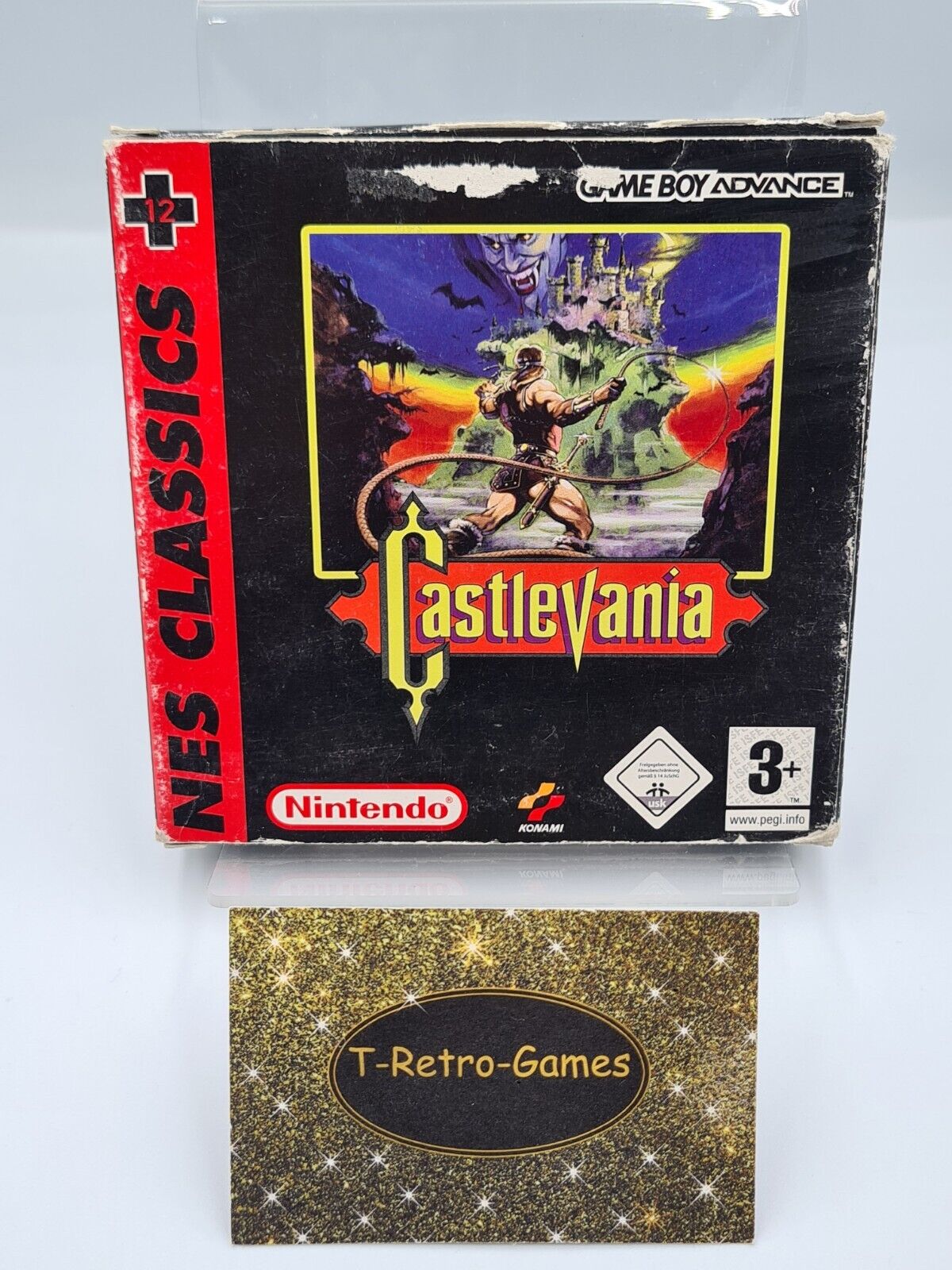 Nintendo Game Boy Advance NES Classics Castlevania mit OVP und Anleitung EUR - T-Retro-Games 
