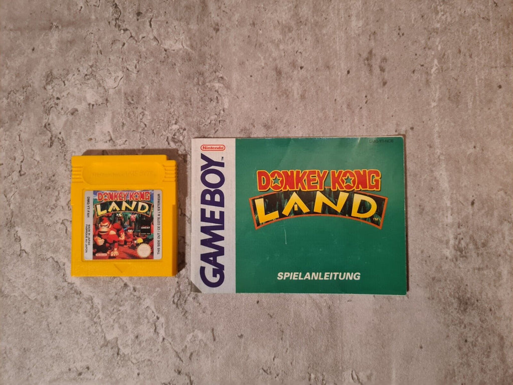 Nintendo Game Boy Classic Donkey Kong Land mit OVP und Anleitung NOE - T-Retro-Games 