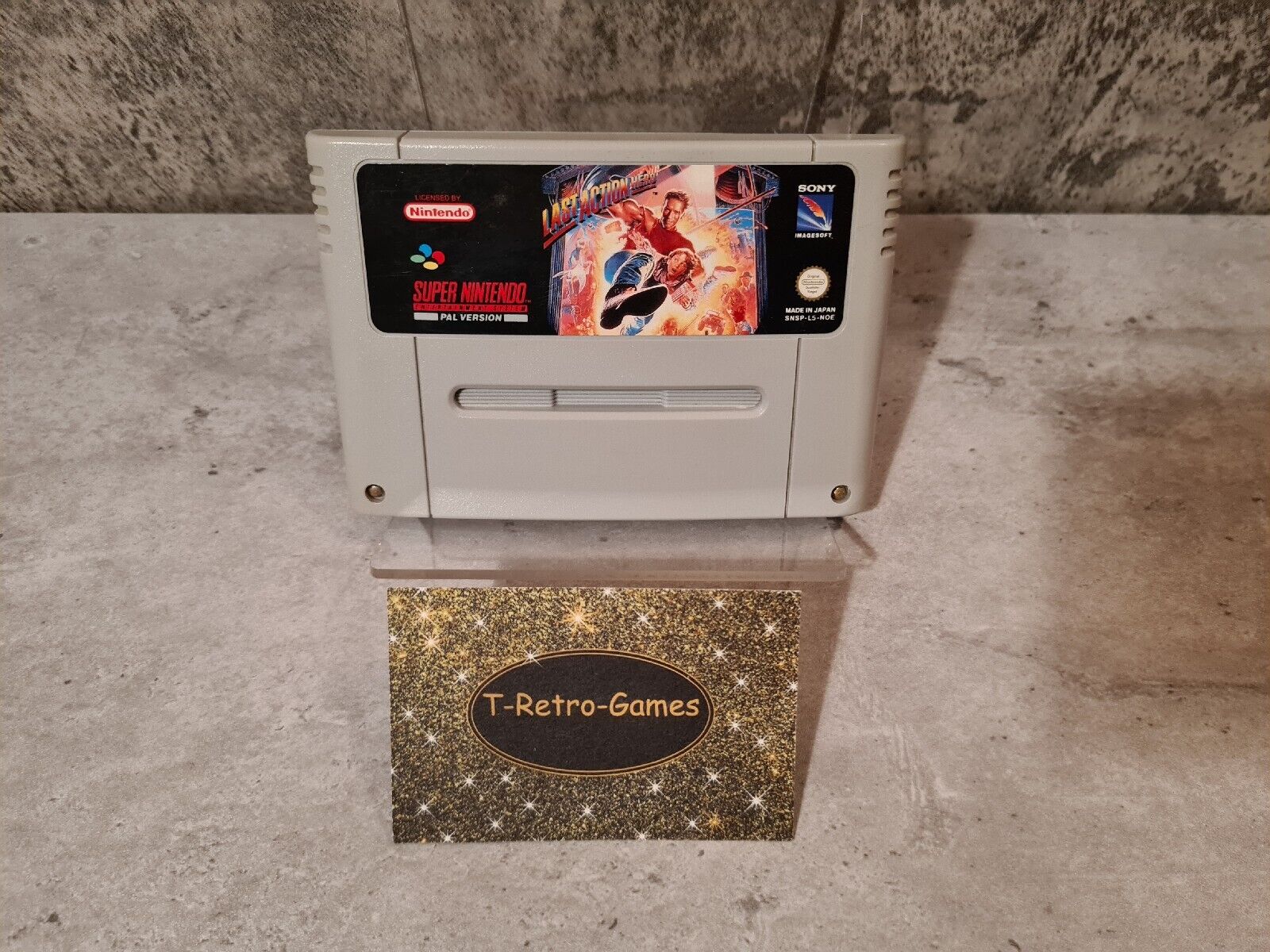 SNES Super Nintendo Last Action Hero Modul NOE - T-Retro-Games 