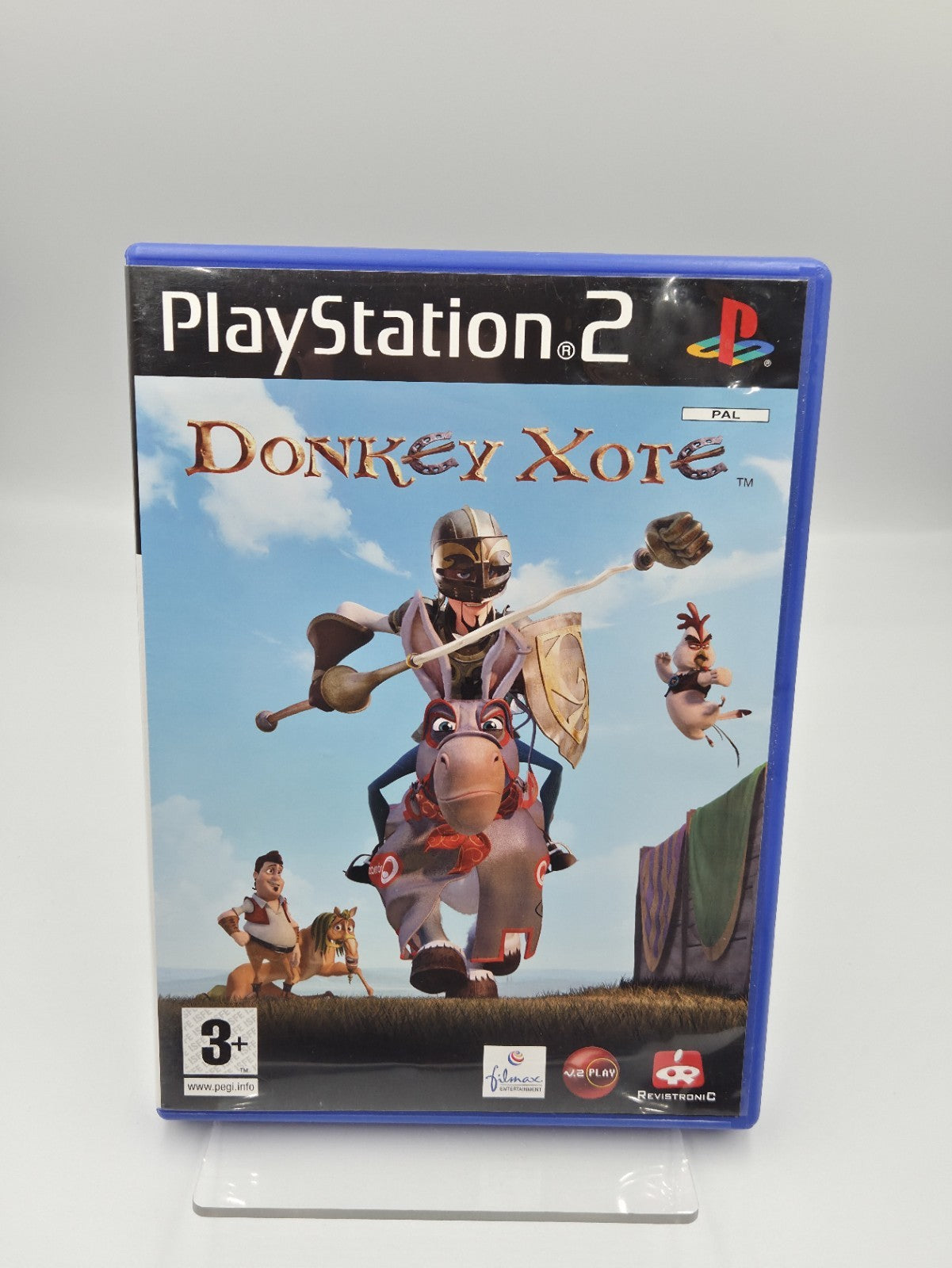 PS2 Playstation 2 Donkey Xote mit OVP und Anleitung Multilingual 