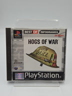 PS1 Playstation 1 Spiel Hogs of War mit OVP und Anleitung Englisch