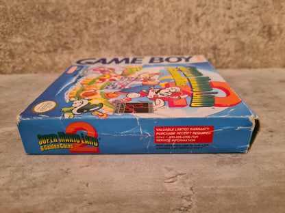 Nintendo Gameboy Super Mario Land 2 : 6 Golden Coins mit OVP und Anleitung USA - T-Retro-Games 
