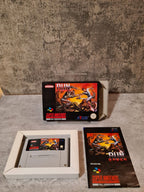 SNES Super Nintendo Run Saber mit OVP und Anleitung NOE - T-Retro-Games 