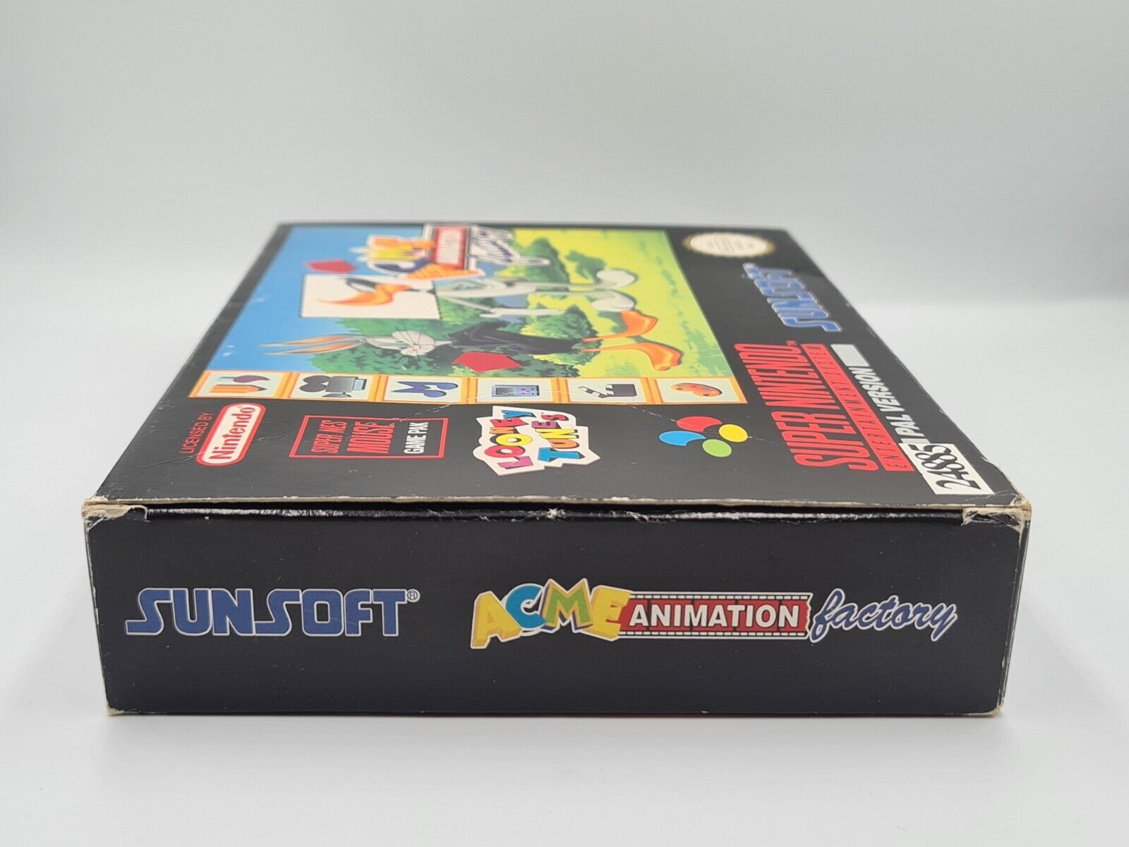 SNES Super Nintendo ACME Animation Factory mit OVP und Anleitung NOE - T-Retro-Games 