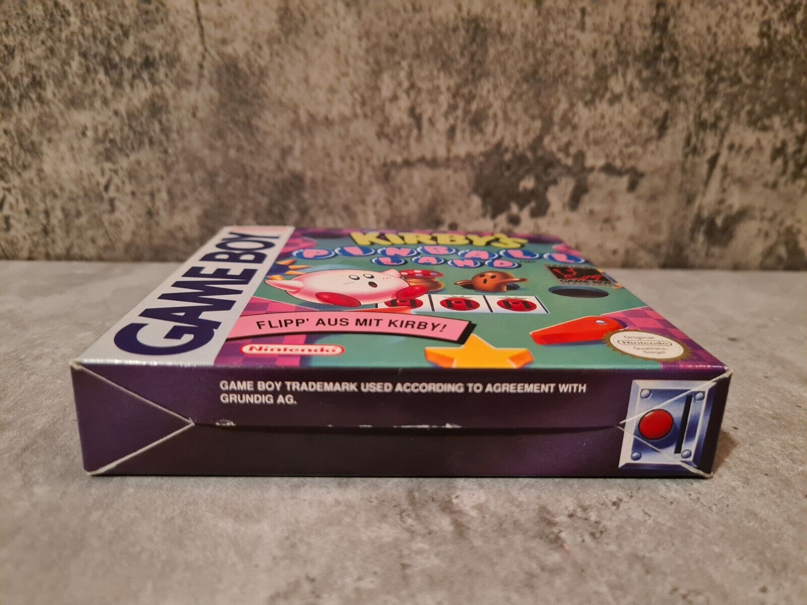 Nintendo Game Boy Classic Kirby's Pinball Land mit OVP und Anleitung NOE - T-Retro-Games 