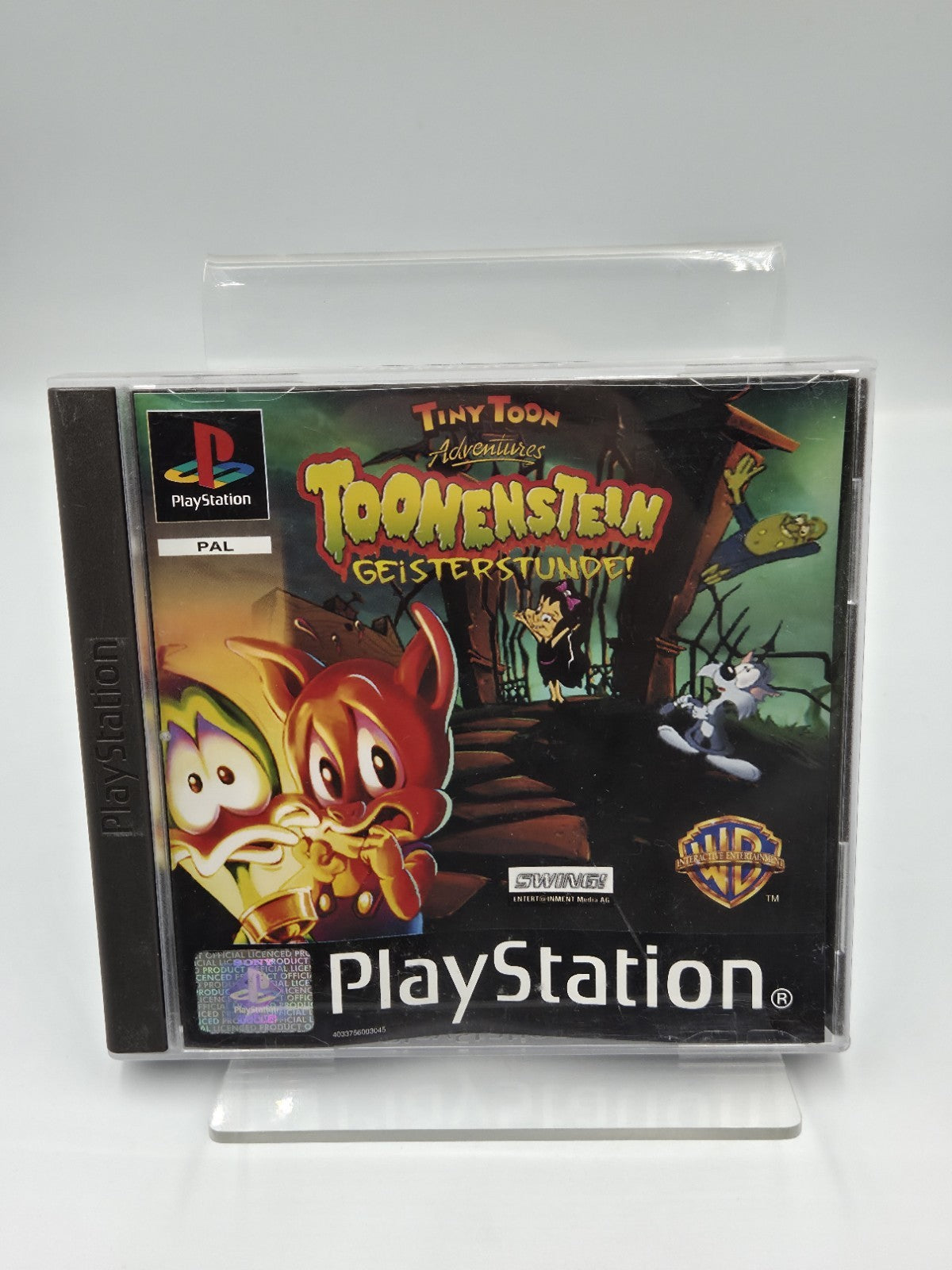 PS1 Playstation 1 Toonenstein Geisterstunde! mit OVP und Anleitung Deutsch