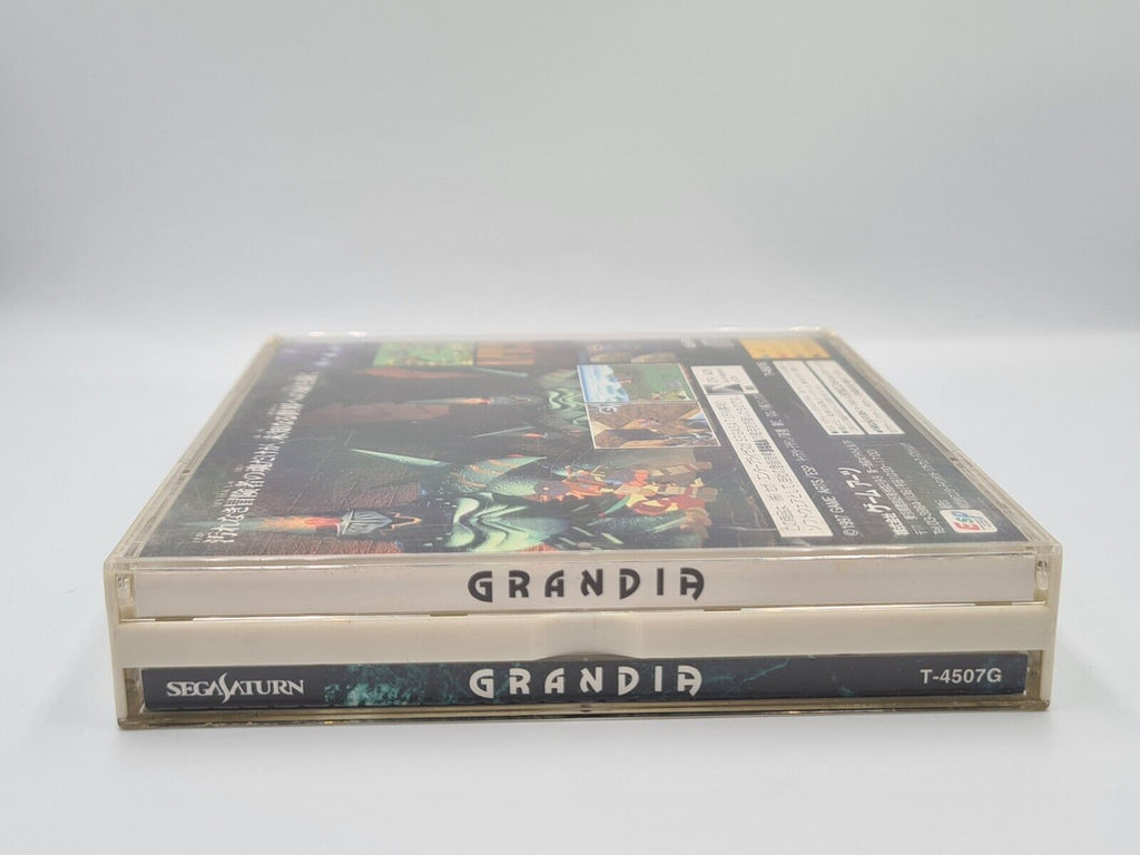 Sega Saturn Grandia mit OVP und Anleitung NTSC-J Japan 2 Discs - T-Retro-Games 