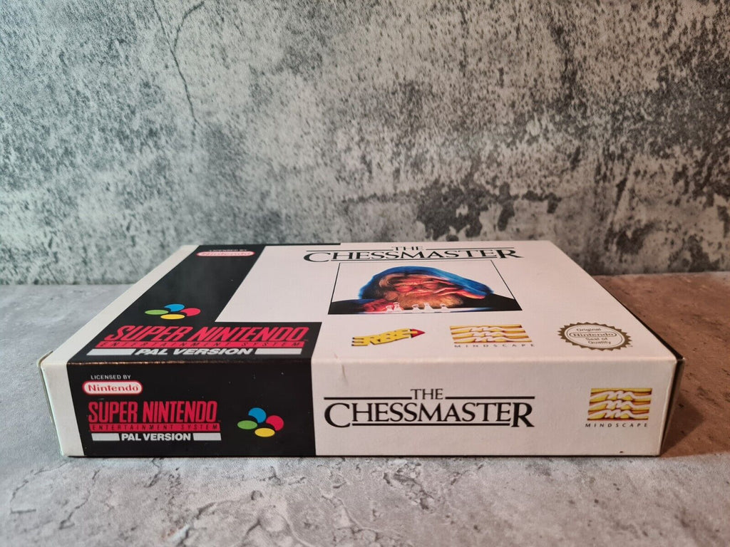 SNES Super Nintendo The Chessmaster mit OVP und Anleitung FRG - T-Retro-Games 