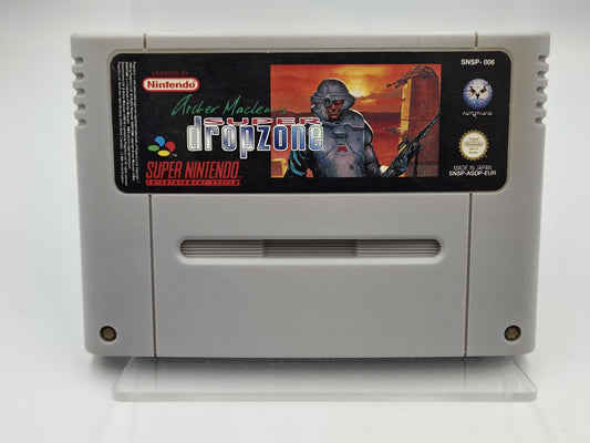 SNES Super Nintendo Super Dropzone Modul EUR