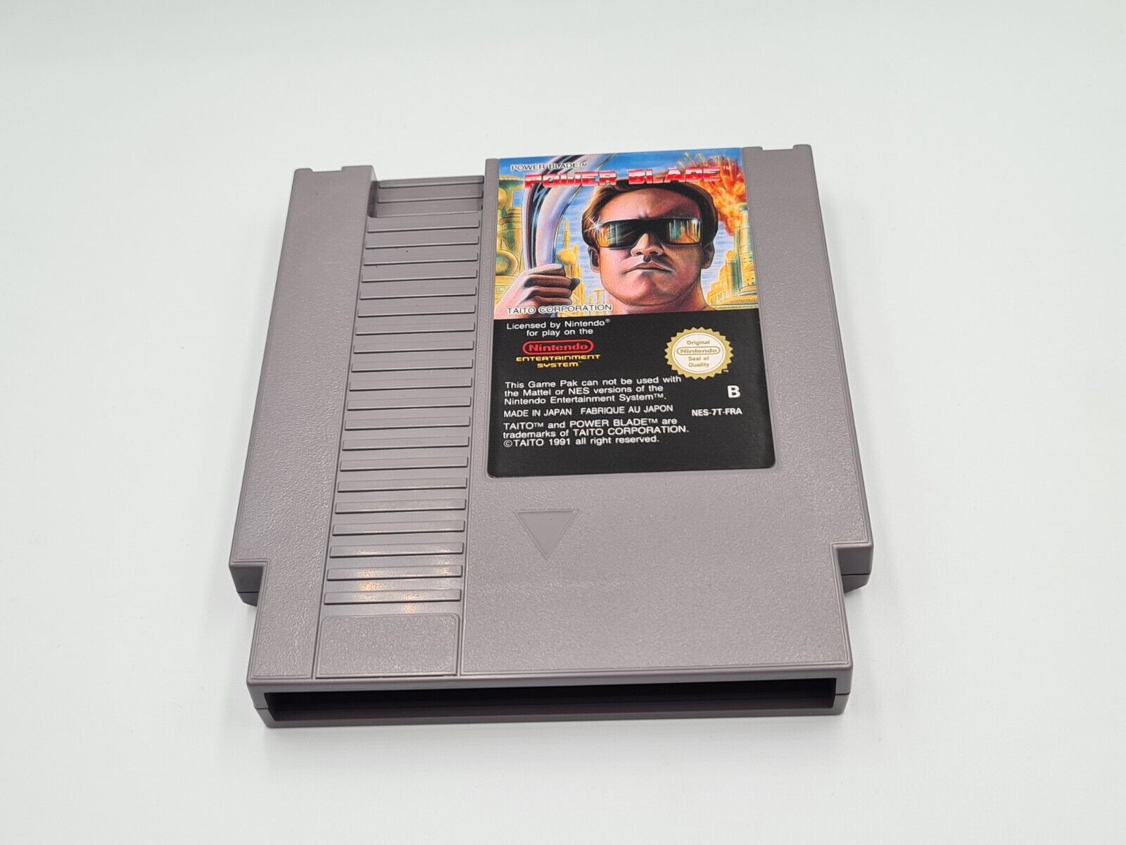 Nintendo NES Power Blade mit OVP und Anleitung FRA - T-Retro-Games 
