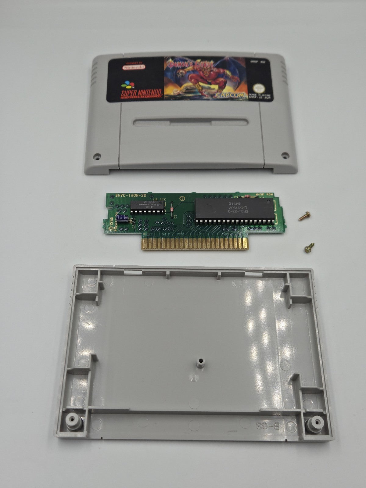 SNES Super Nintendo Demon's Crest Modul EUR