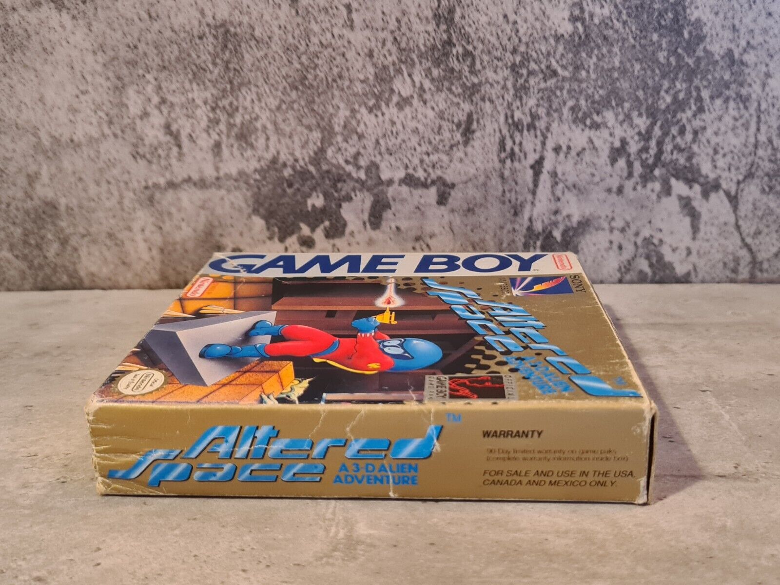 Nintendo Game Boy Classic Altered Space mit OVP und Anleitung USA - T-Retro-Games 