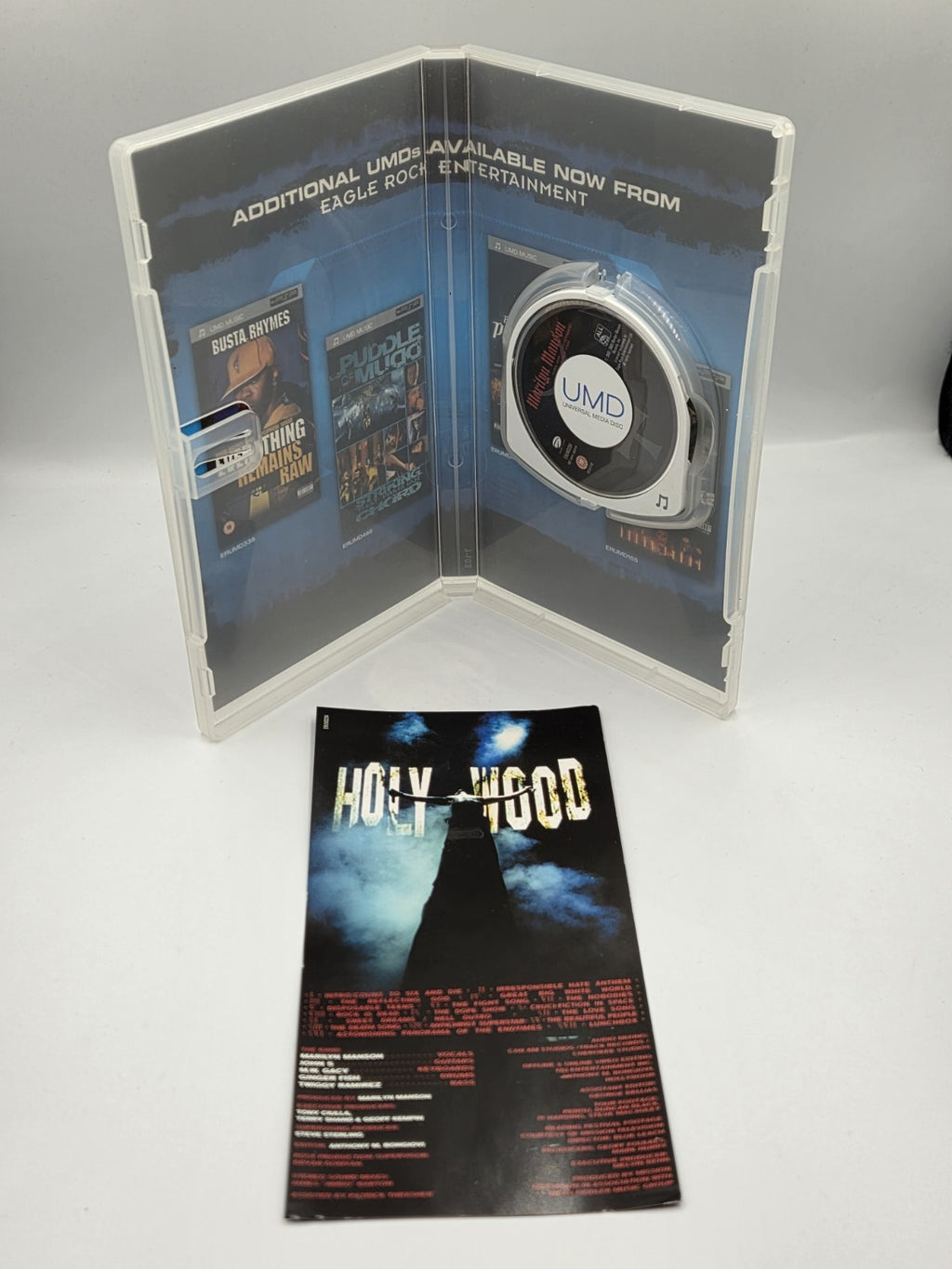 Sony PSP UMD. Video Marylin Manson World Tour - T-Retro-Games 