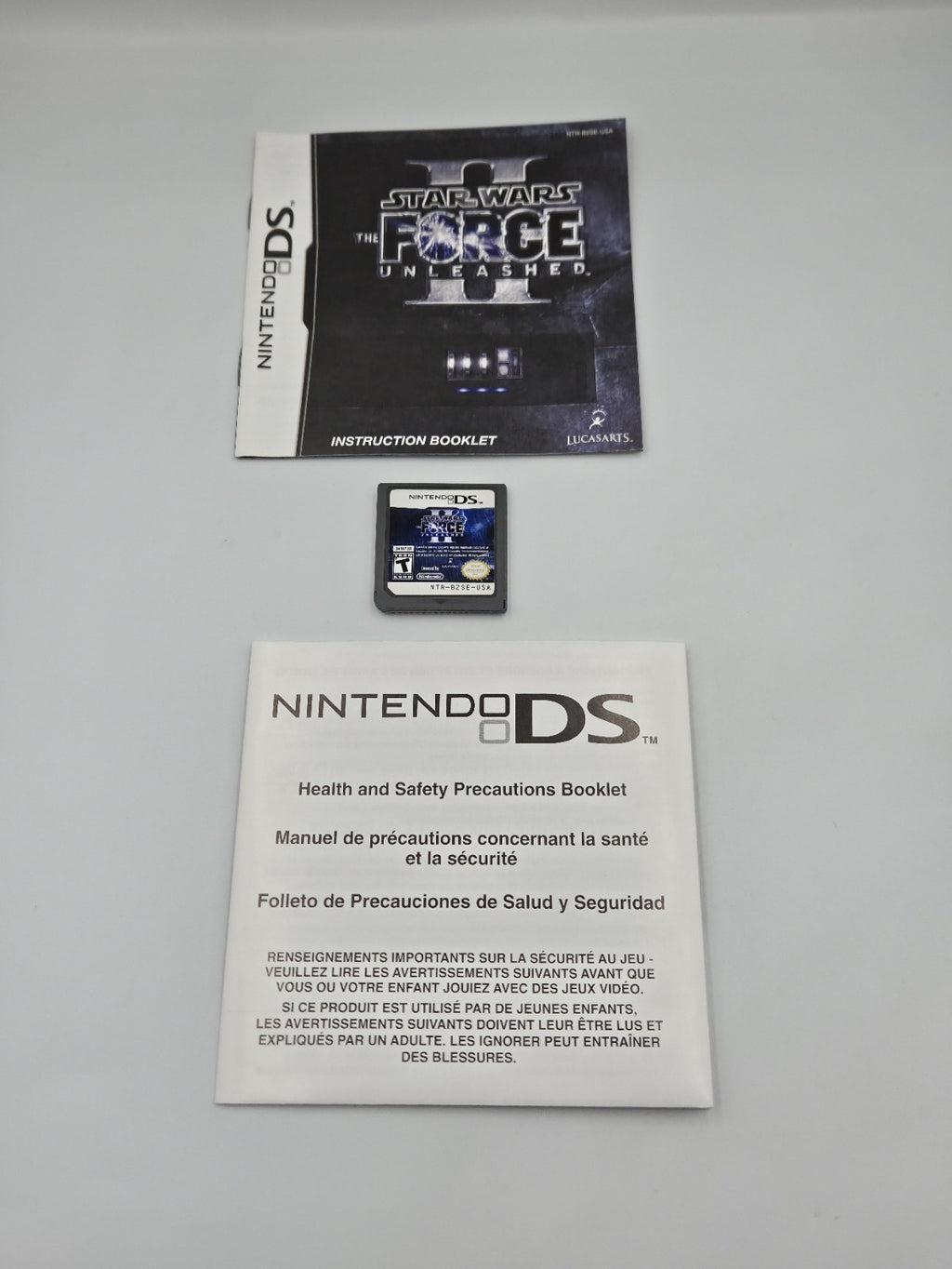 Nintendo DS Spiel Star Wars The Force Unleashed II mit OVP und Anleitung USA