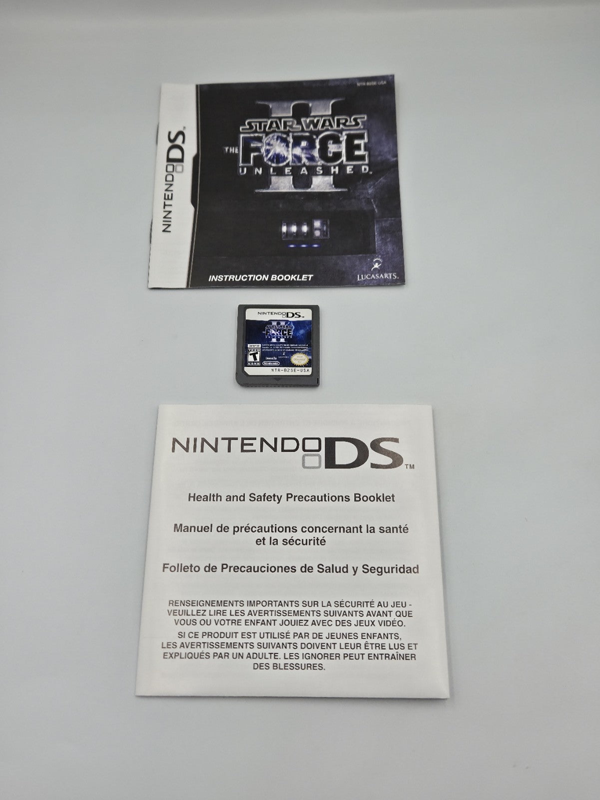 Nintendo DS Spiel Star Wars The Force Unleashed II mit OVP und Anleitung USA