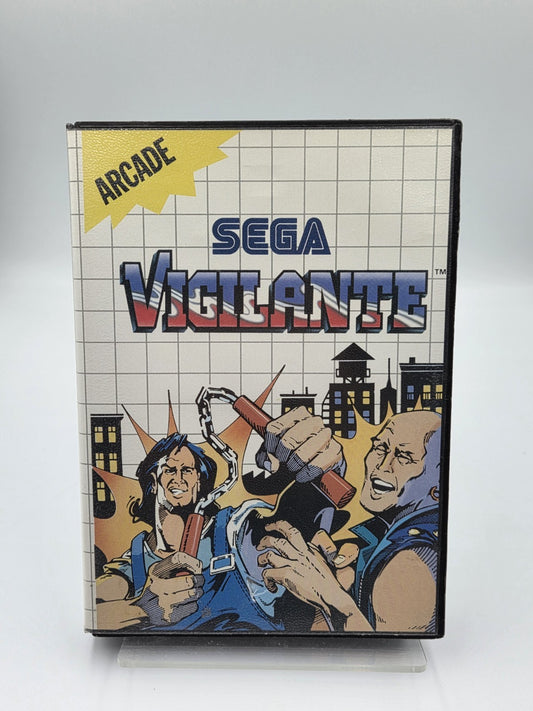Sega Master System Vigilante mit OVP und Anleitung Multilingual 