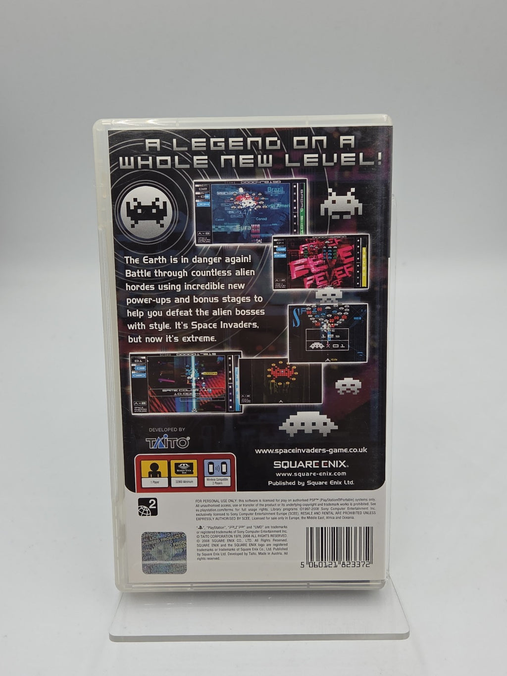 Sony PSP Spiel Space Invaders Extreme mit OVP und Anleitung Englisch
