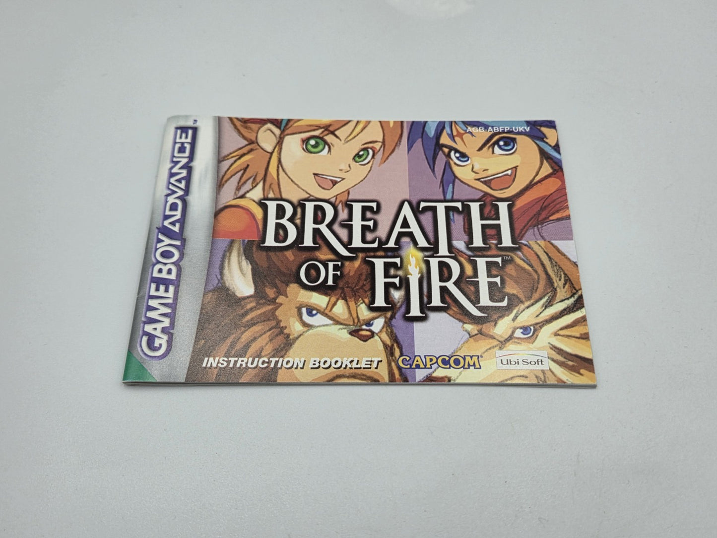 Nintendo Game Boy Advance Breath of Fire mit OVP und Anleitung EUR