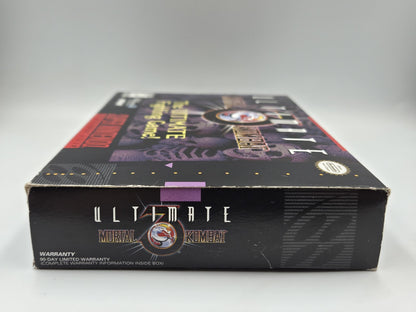 SNES Super Nintendo Ultimate Mortal Kombat 3 mit OVP und Anleitung NTSC USA