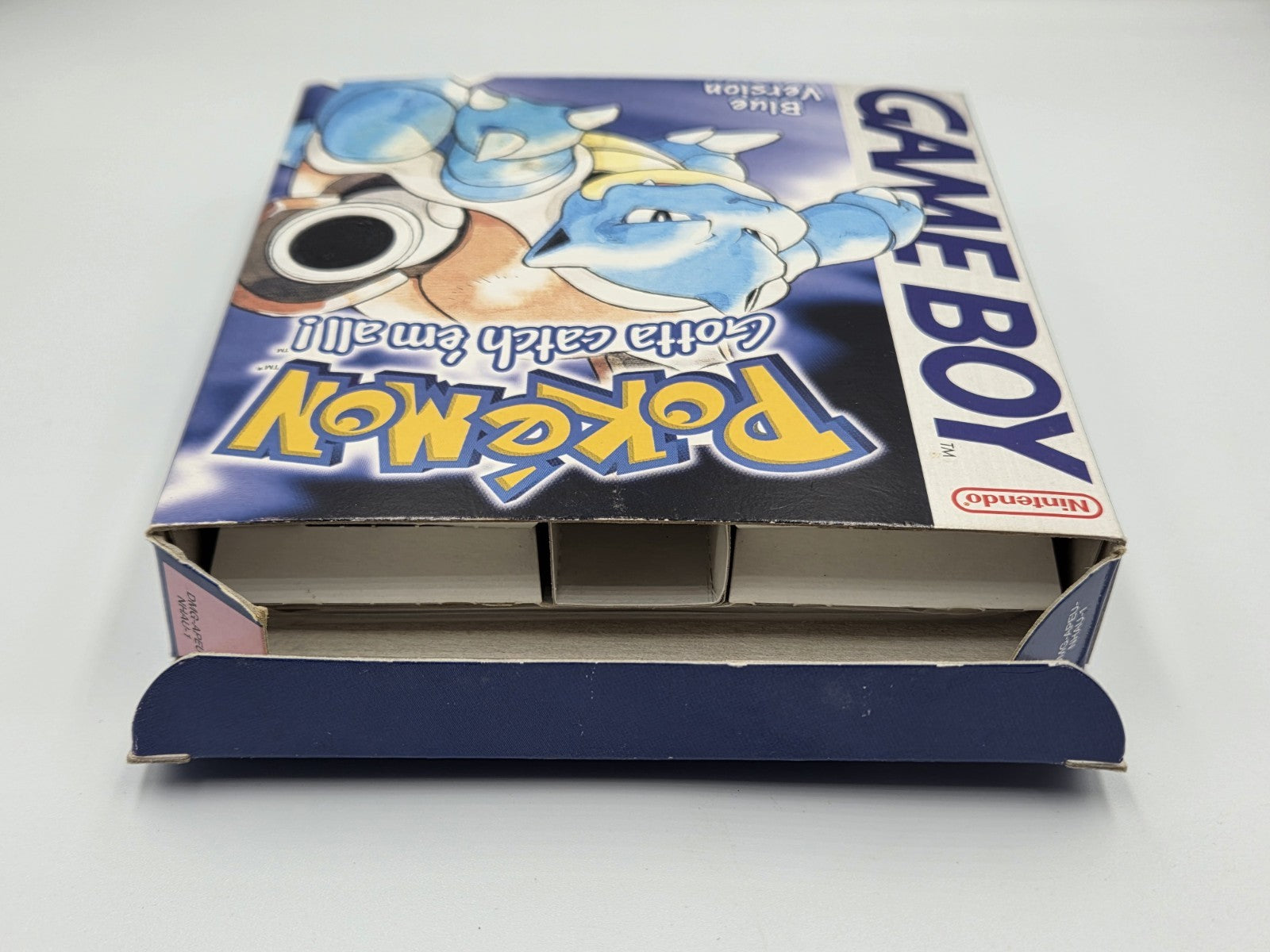 Nintendo Game Boy Pokemon Blue Version mit OVP und Anleitung EUR