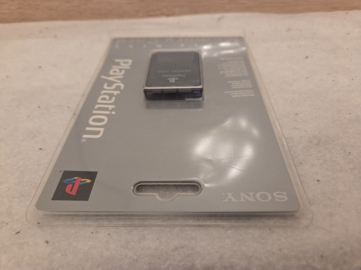 PS1 Sony Playstation Memory Card Sealed Neu New Schiefergrau SCPH-1020 