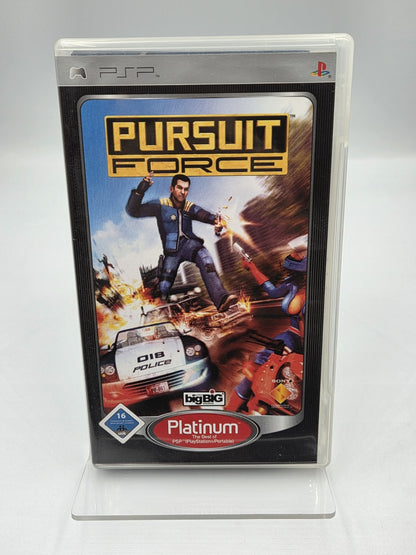 Sony PSP Spiel Pursuit Force mit OVP und Anleitung Deutsch