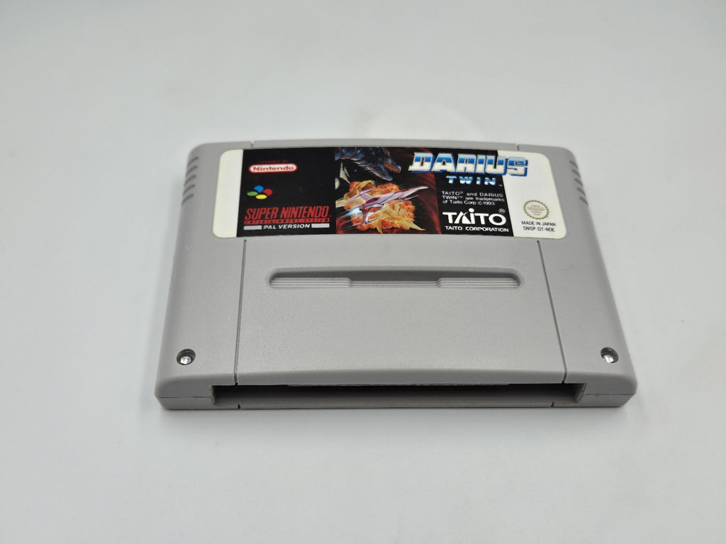 SNES Super Nintendo Spiel Darius Twin mit OVP und Anleitung NOE 