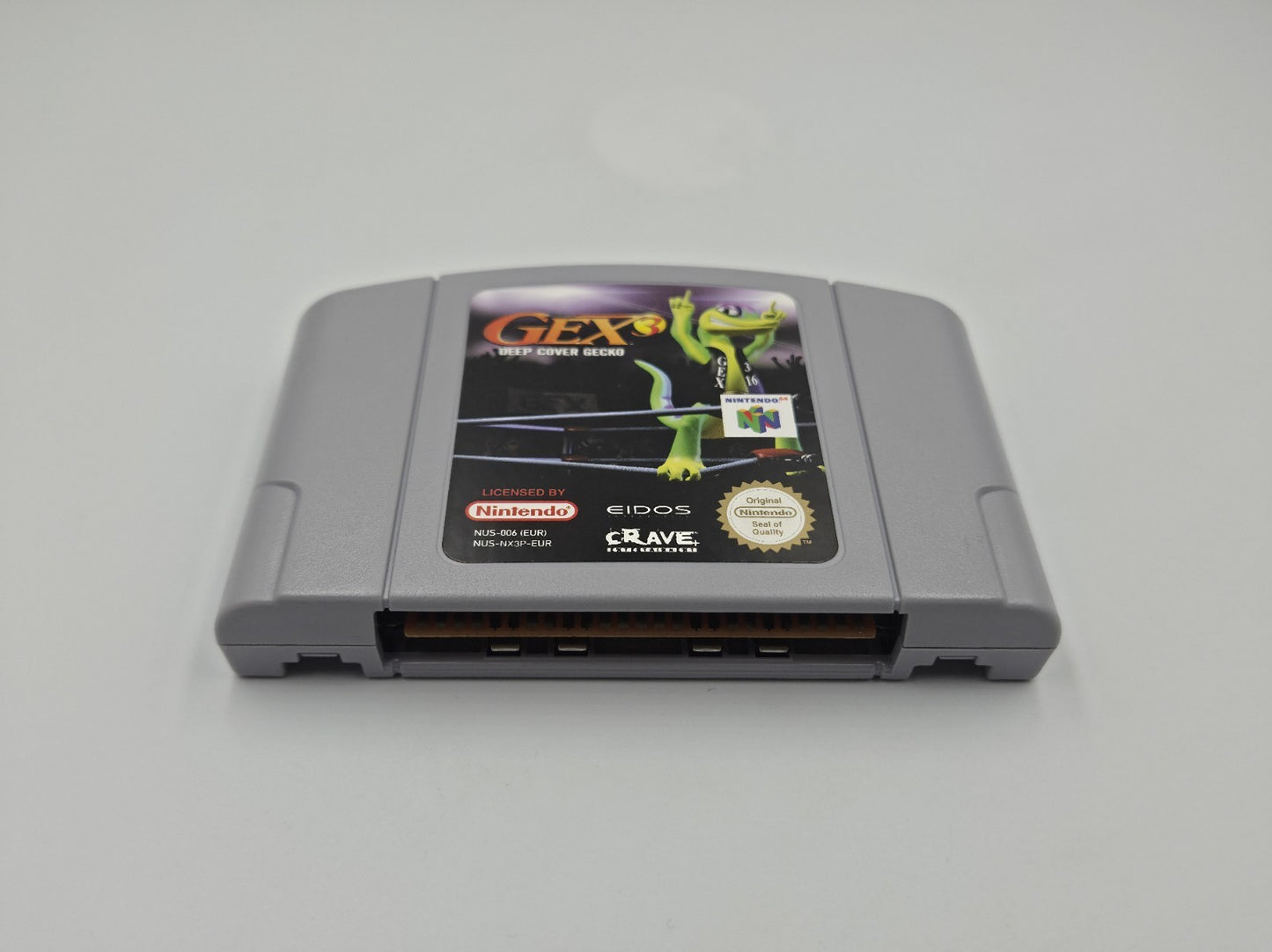 N64 Nintendo 64 Gex 3 Deep Cover Gecko mit OVP und Anleitung EUR