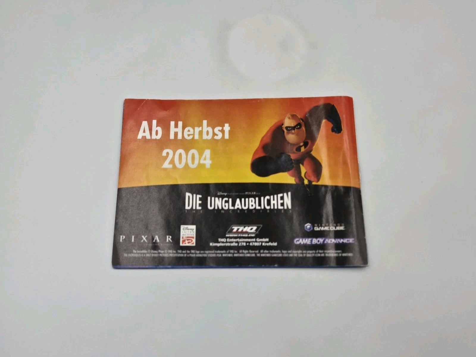 Game Boy Advance Findet Nemo Das Abenteuer Geht Weiter + OVP und Anleitung NOE