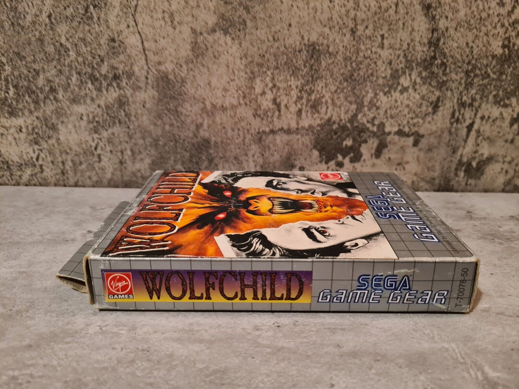 Sega Game Gear WolfChild mit OVP und Anleitung Multi Language - T-Retro-Games 