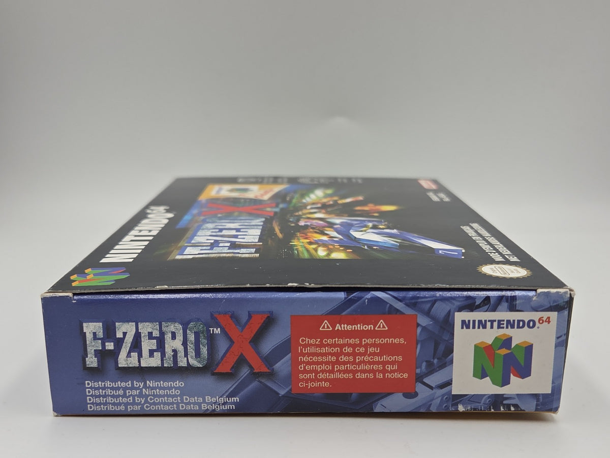 N64 Nintendo 64 Spiel F-Zero X mit OVP und Anleitung FAH