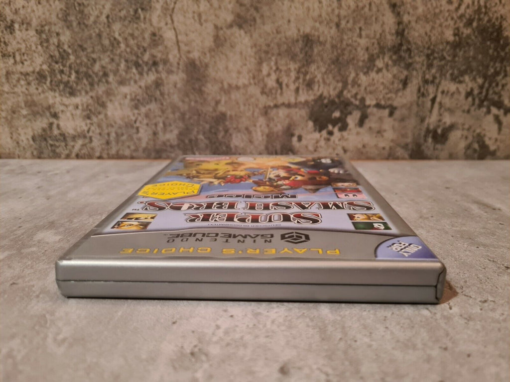 Nintendo GameCube Super Smash Bros. Melee mit OVP und Anleitung NOE - T-Retro-Games 