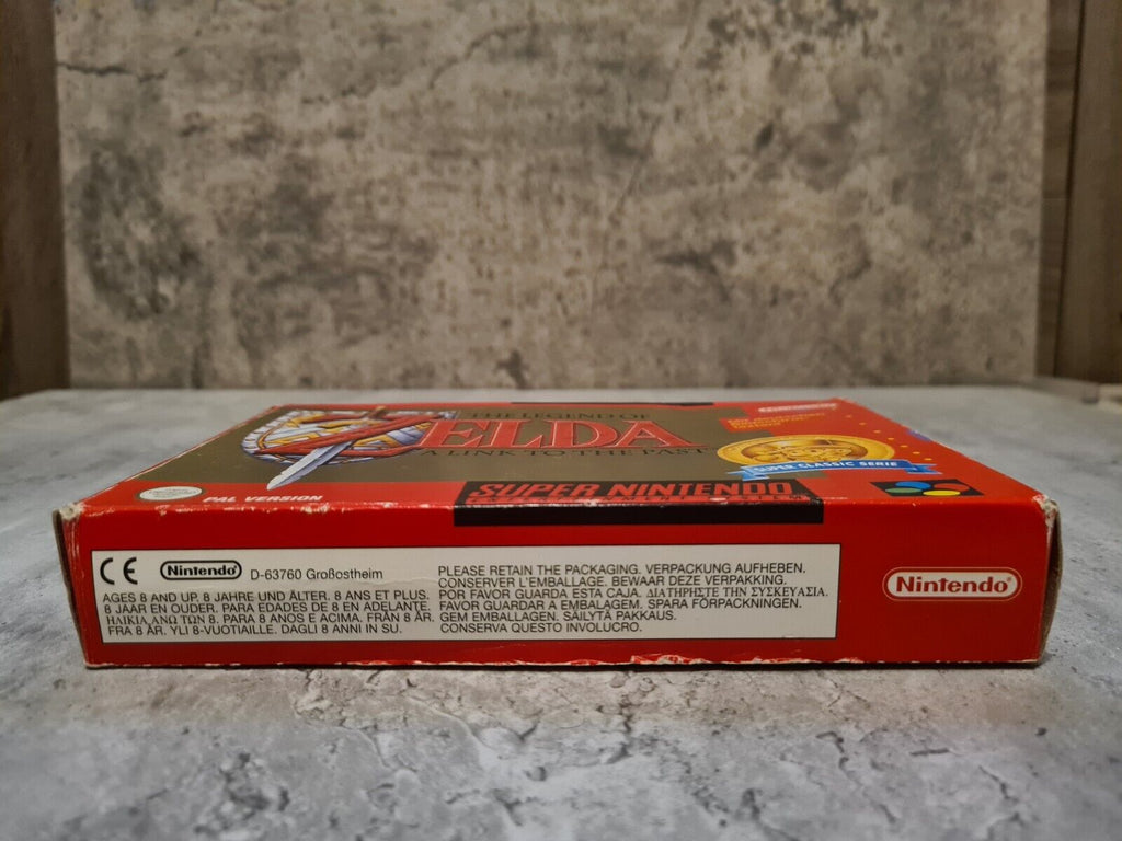 Super Nintendo The Legend of Zelda A Link to the Past mit OVP + Anleitung NOE - T-Retro-Games 